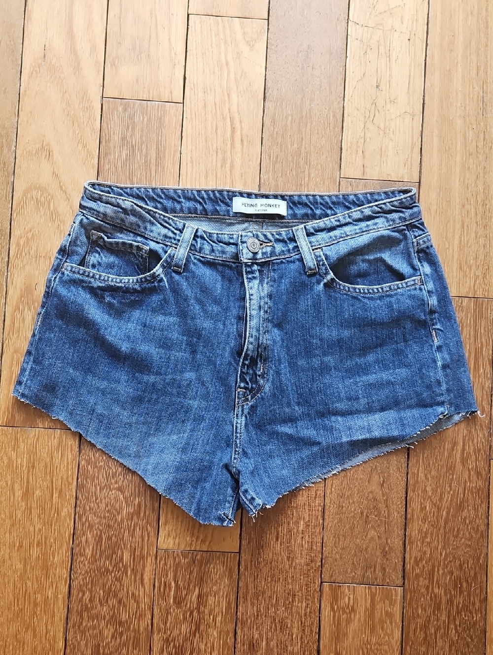 Flying Monkey Classic Blue Denim Cutoff Shorts